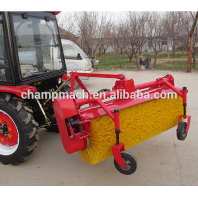 Mechanical farm sweeper machine road sweeper